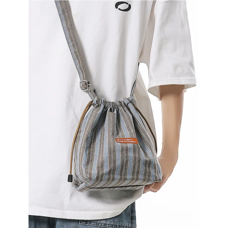 Uniwim teacher outfits Large Capacity Canvas Tote Women's Bag 2024 New Casual All-Match Messenger Bag Summer Artistic Commuter Style Shoulder Bag