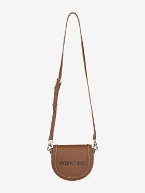 Valentino Girls Tonga Re Flap Bag in Brown (17.5cm)