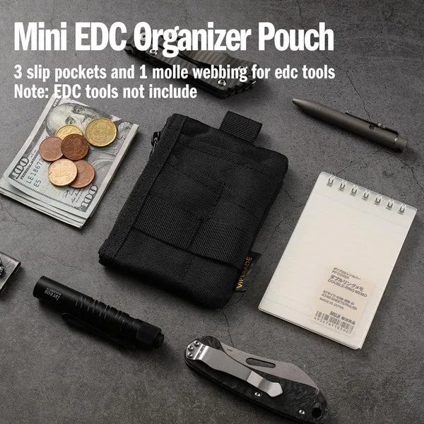 VE28 6-in-1 EDC Pouch, 500D Compact EDC Pocket Organizer