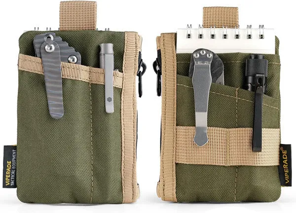 VE28 6-in-1 EDC Pouch, 500D Compact EDC Pocket Organizer