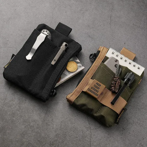 VE28 6-in-1 EDC Pouch, 500D Compact EDC Pocket Organizer