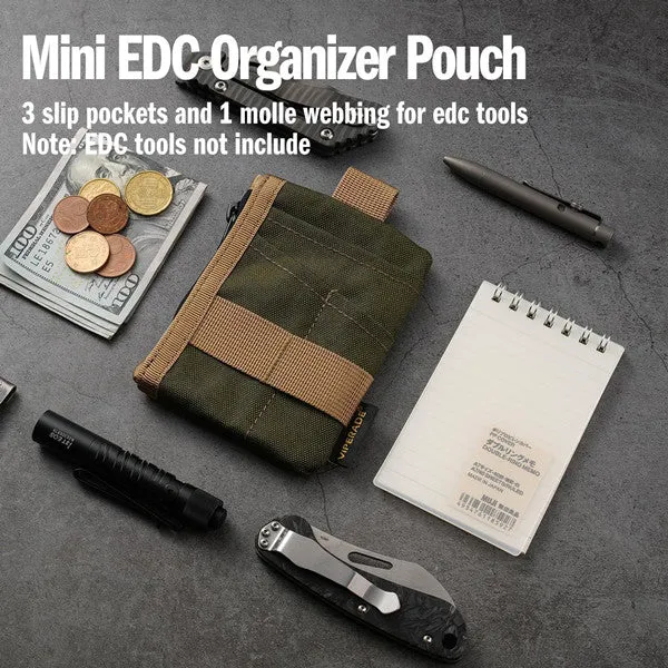 VE28 6-in-1 EDC Pouch, 500D Compact EDC Pocket Organizer