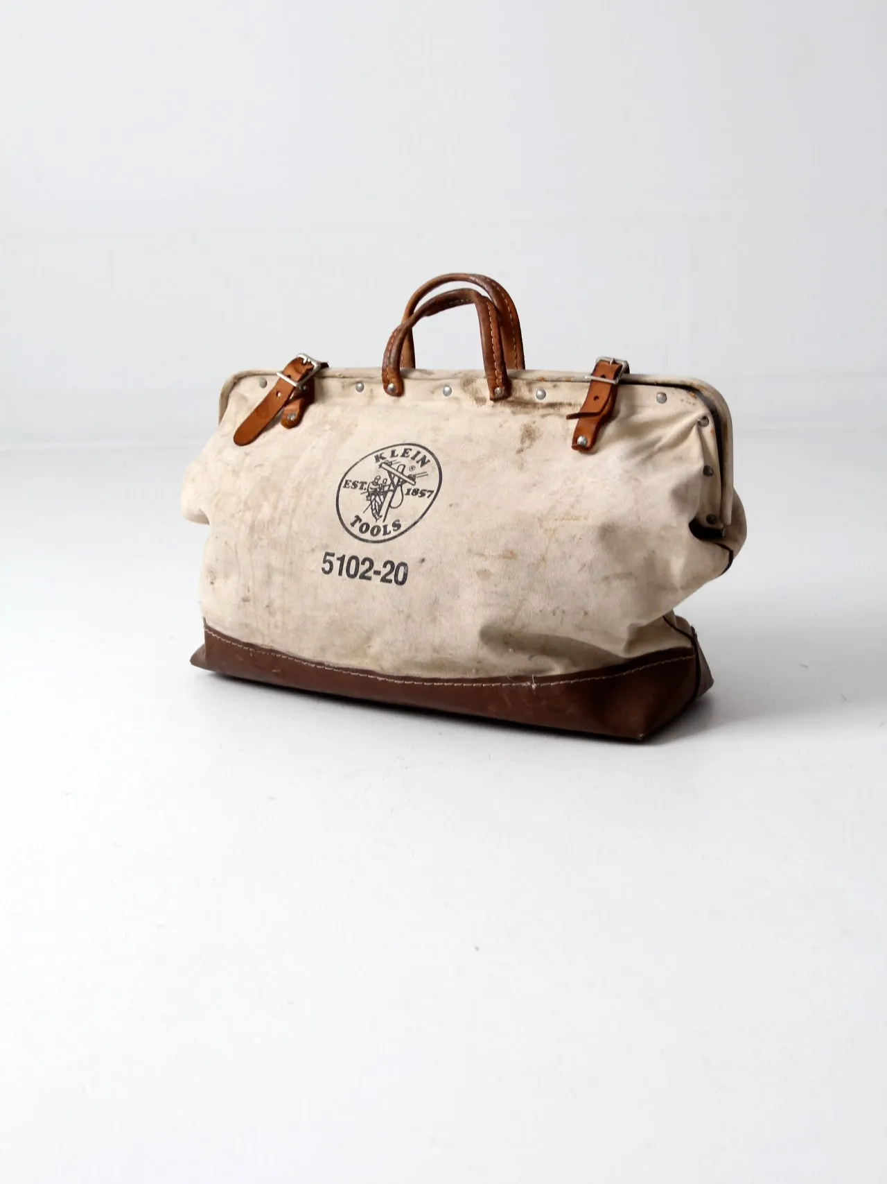 vintage Klein Tools canvas bag