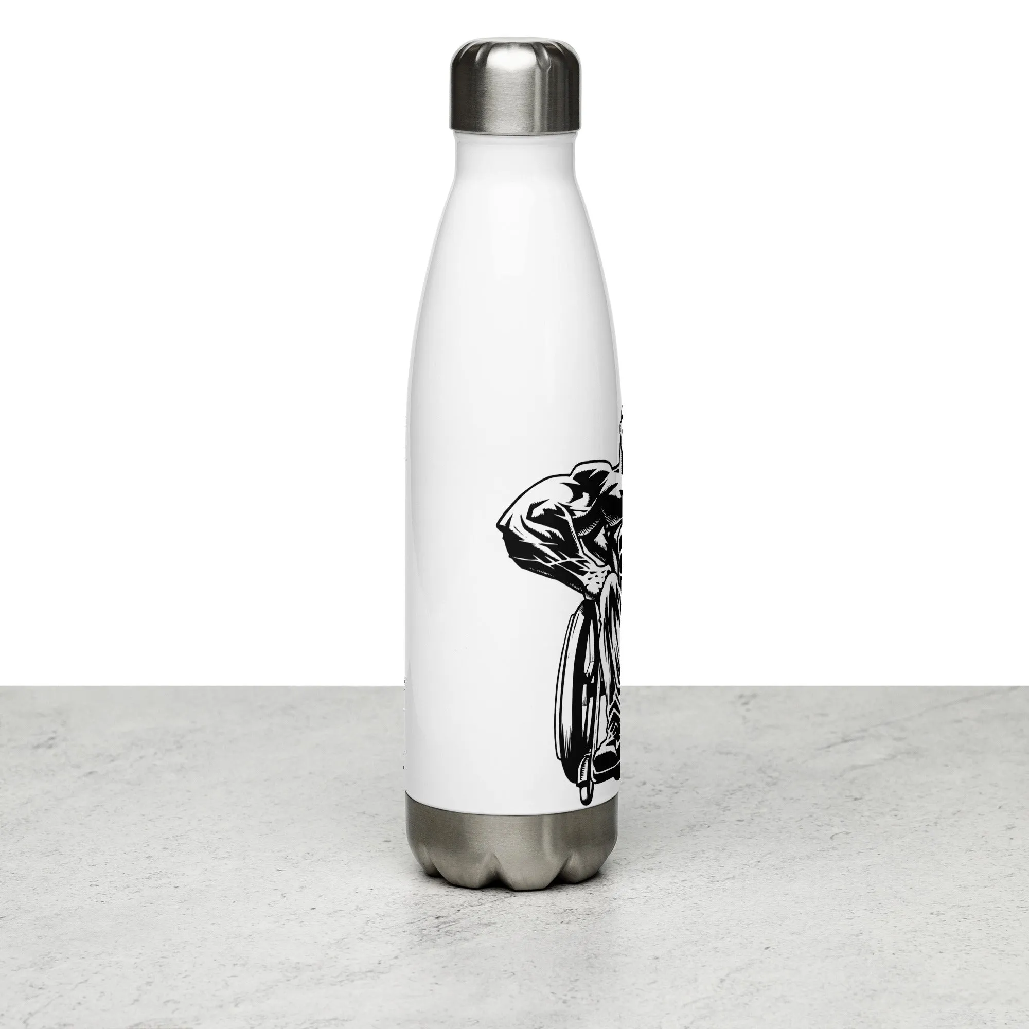 WCBB Design #2 Stainless Steel Water Bottle