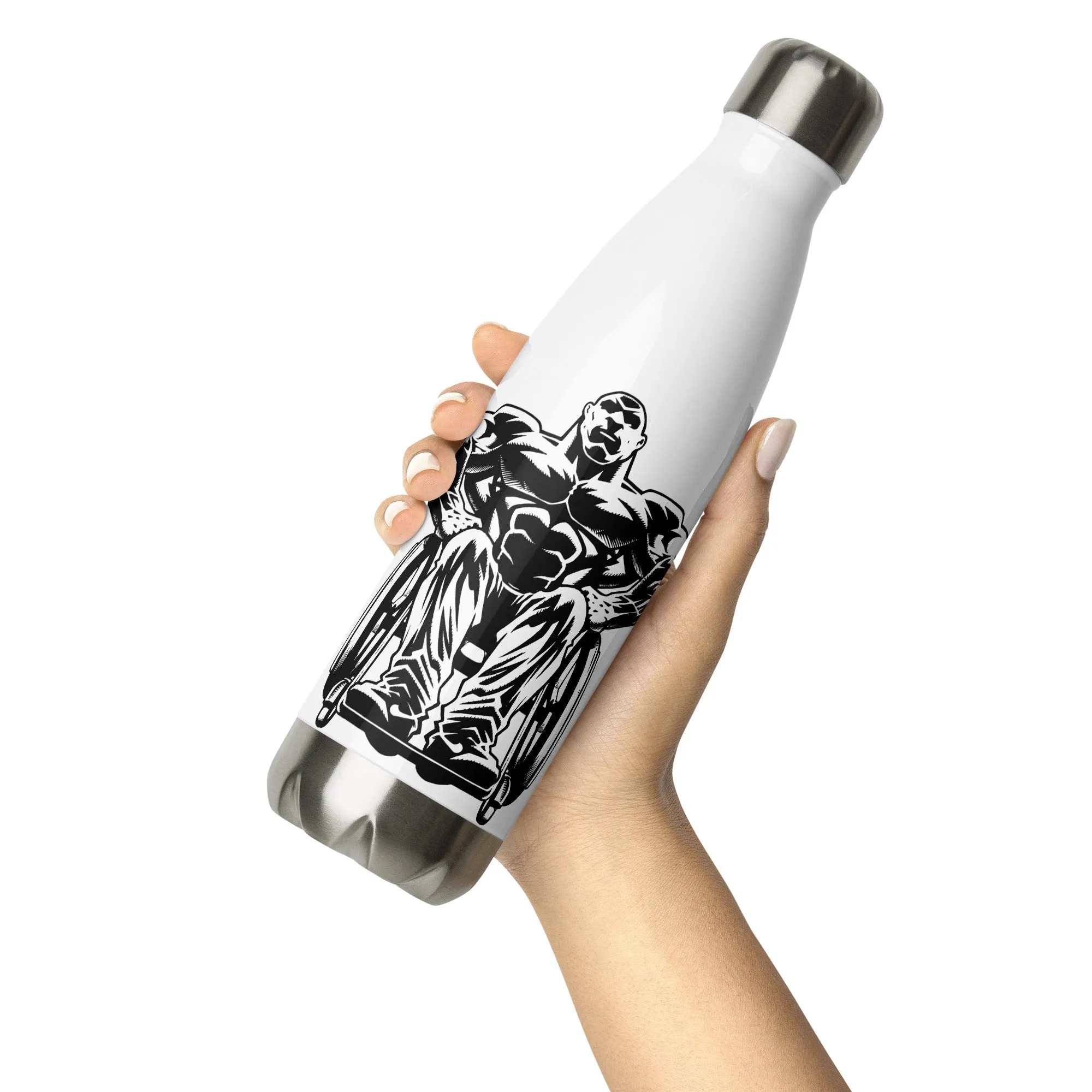 WCBB Design #2 Stainless Steel Water Bottle