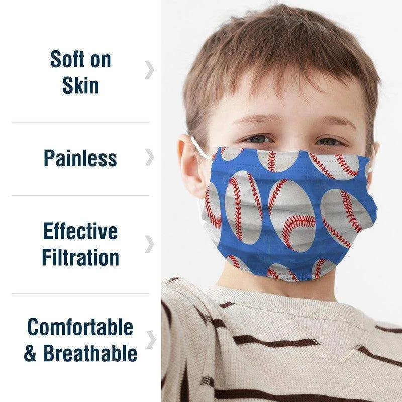 WeCare Kids Adorable Sports Collection Masks