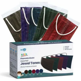 WeCare Kids Assorted Jewel Tone Collection Masks