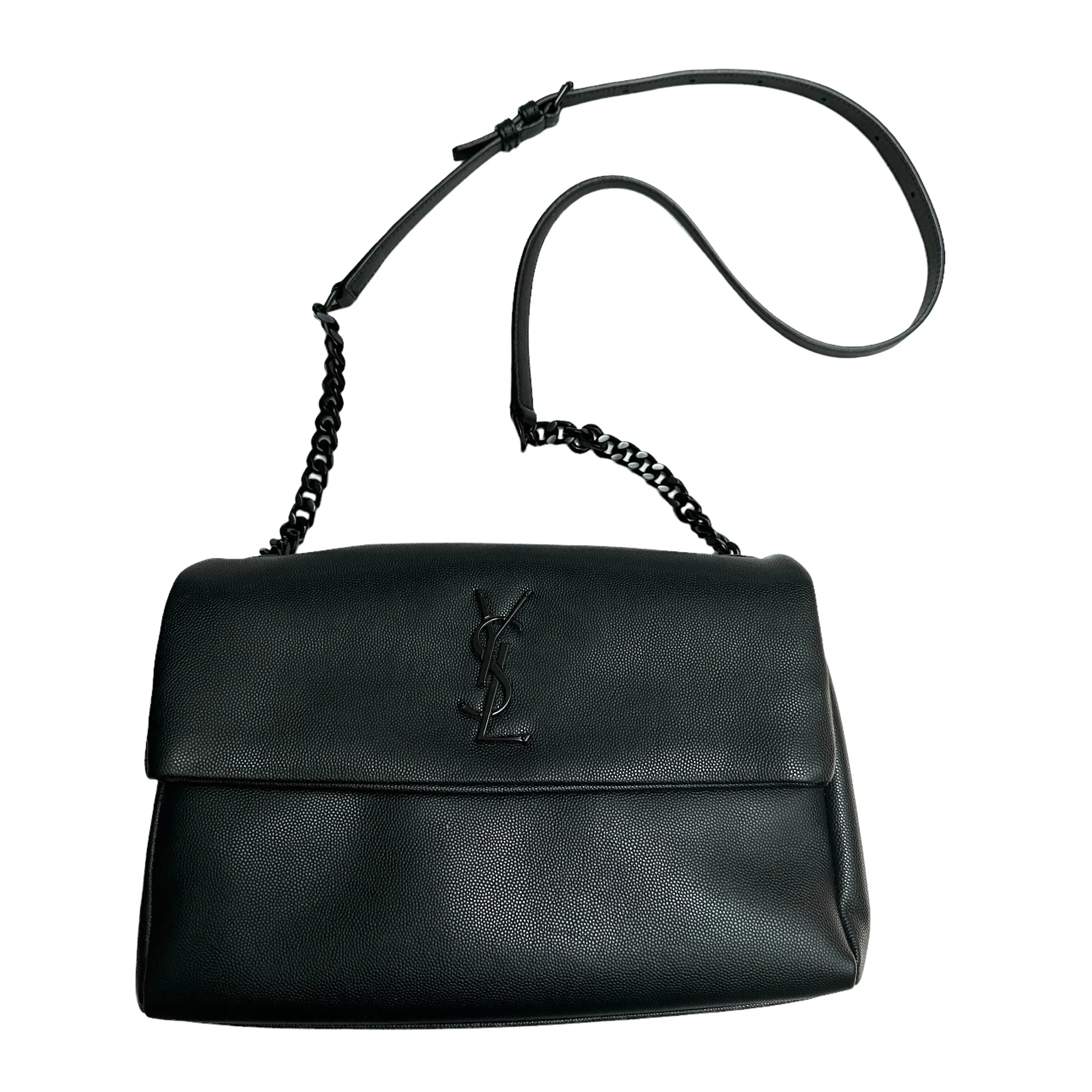 West Hollywood Black Leather Bag