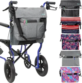 Wheelchair Bag I Storage Walker Backpack to Hang on Back of Wheel Chair I