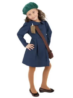 World War II Evacuee Girl