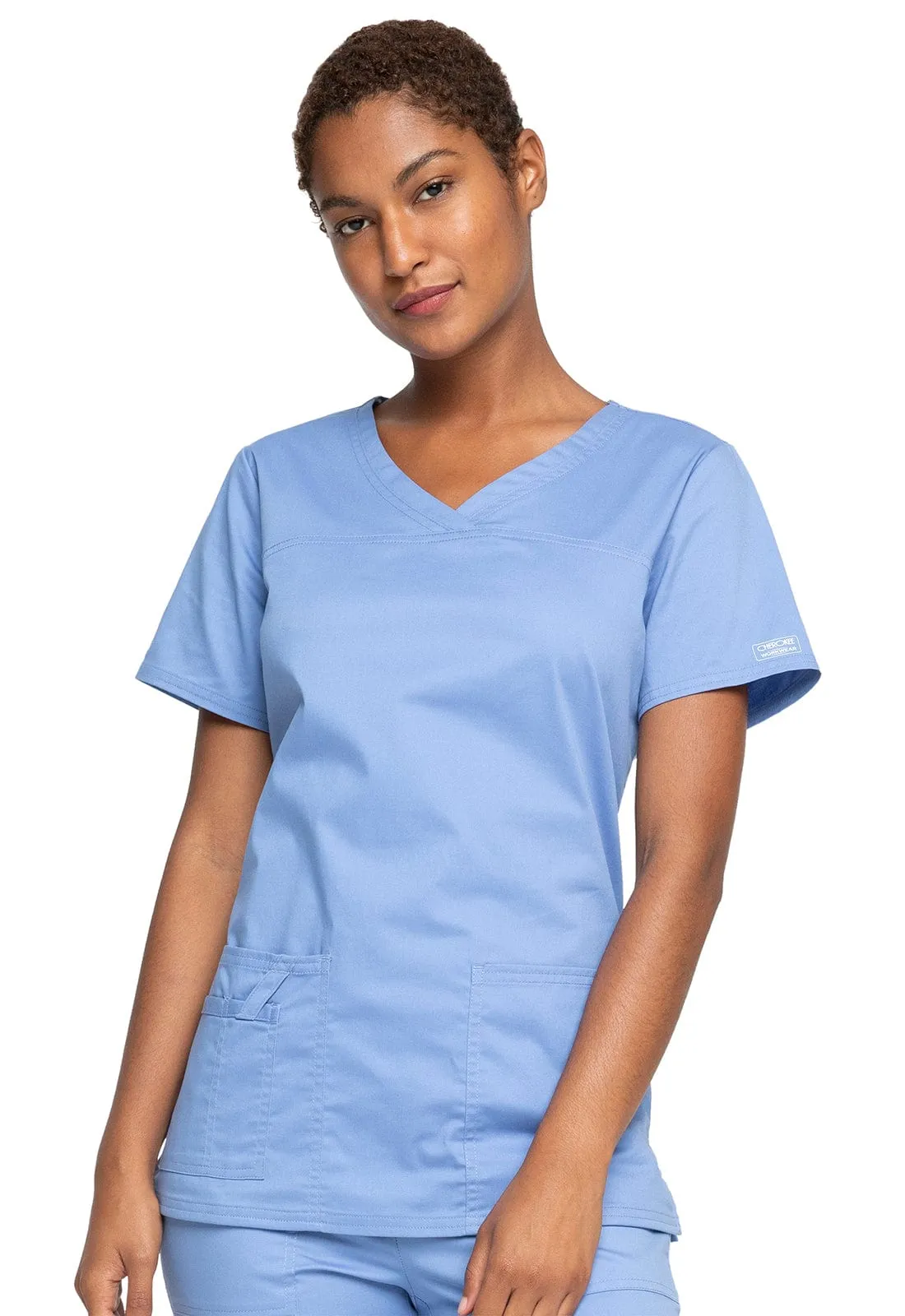 WW Core Stretch  V-Neck Scrub Top 4727