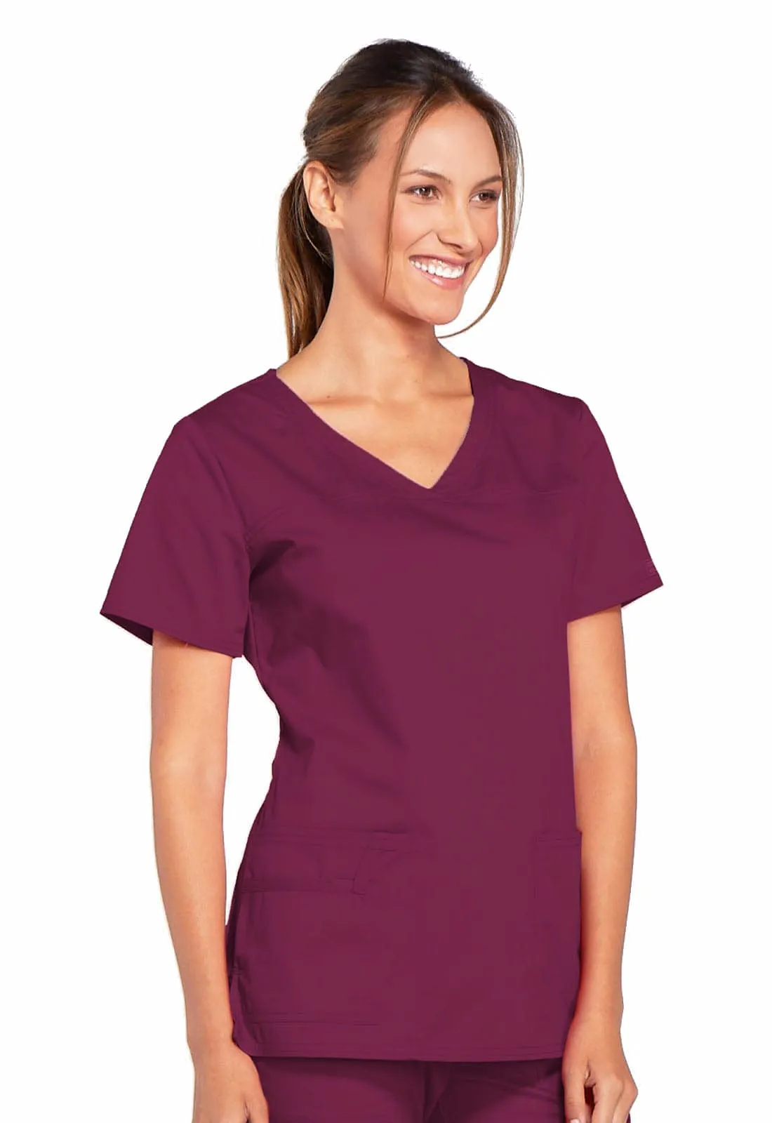 WW Core Stretch  V-Neck Scrub Top 4727