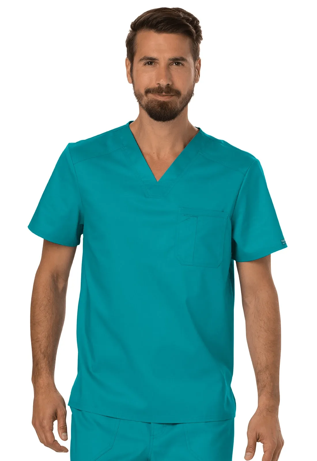 WW Revolution Men's Tuckable V-Neck Scrub Top WW690