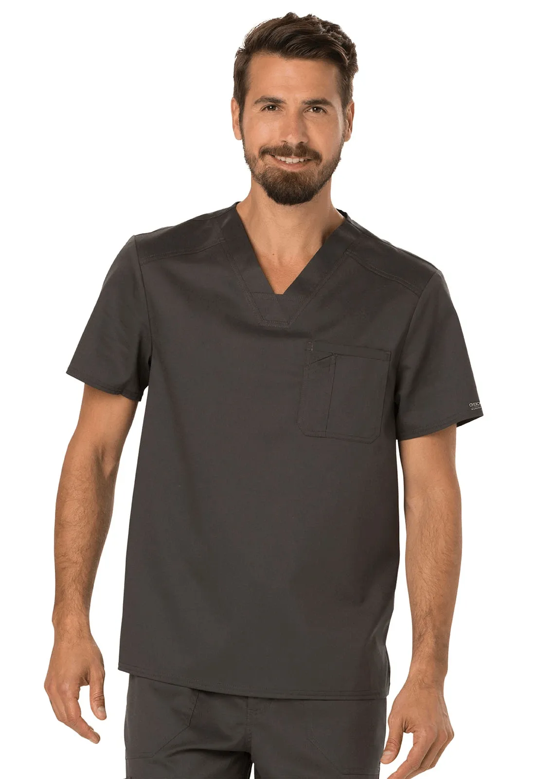 WW Revolution Men's Tuckable V-Neck Scrub Top WW690