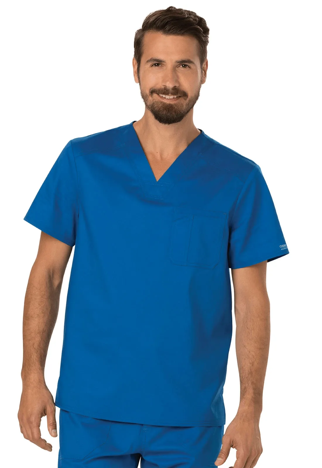 WW Revolution Men's Tuckable V-Neck Scrub Top WW690