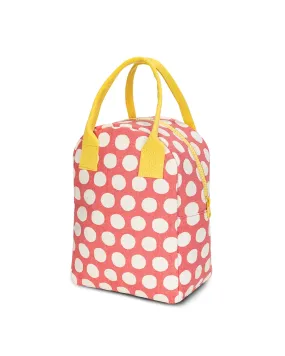 Zipper Lunch Bag Dot Pink